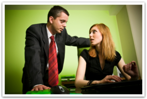 sexual harassment or sexual advances at work
